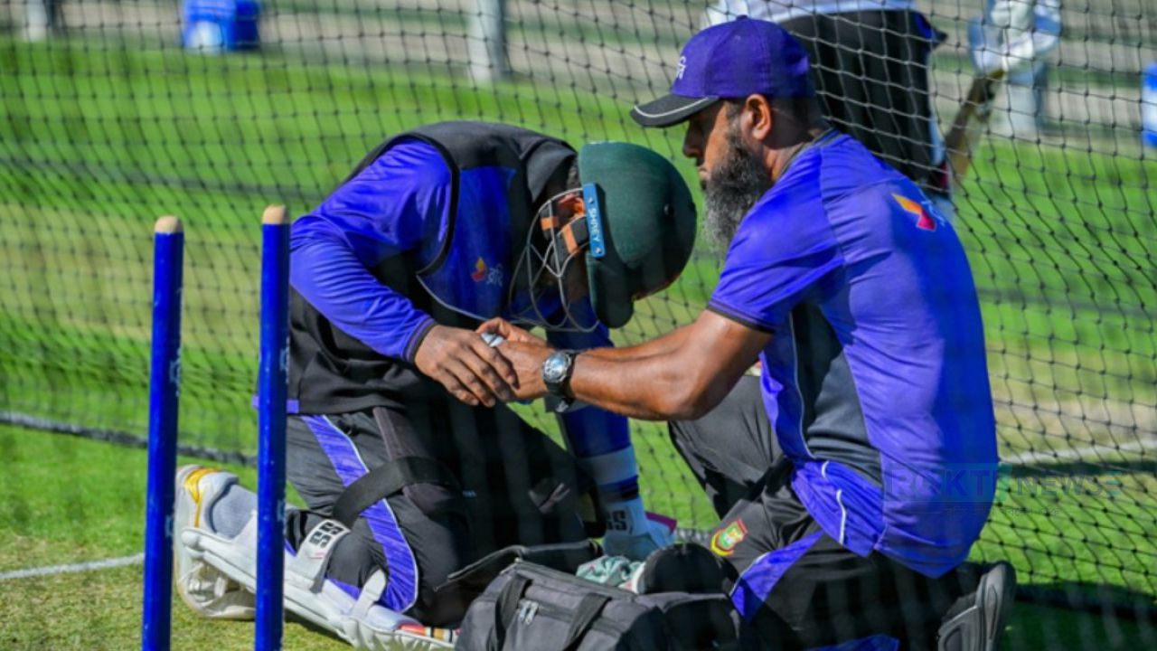 দ্বিতীয় টেস্টের আগে বাংলাদেশ শিবিরে চোটের ধাক্কা